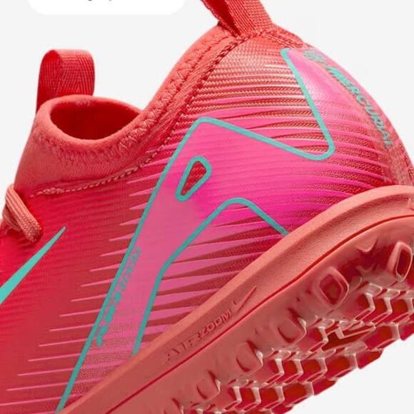 4Y Nike Jr Mercurial Vapor 16 Academy Little/Big Kids Turf Low-Top Soccer futbol - Picture 3 of 10